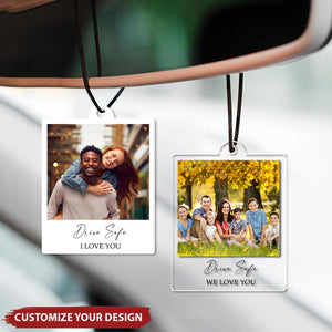 Personalized Upload Photo Acrylic Car Ornament