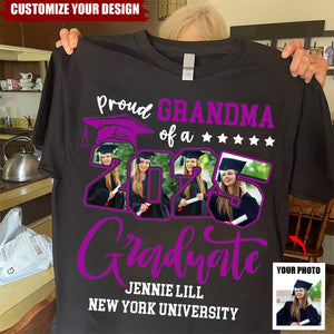 Graduation Proud - Personalized T-Shirt, Gift For Family