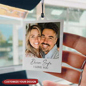 Personalized Upload Photo Acrylic Car Ornament