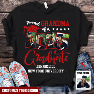 Graduation Proud - Personalized T-Shirt, Gift For Family