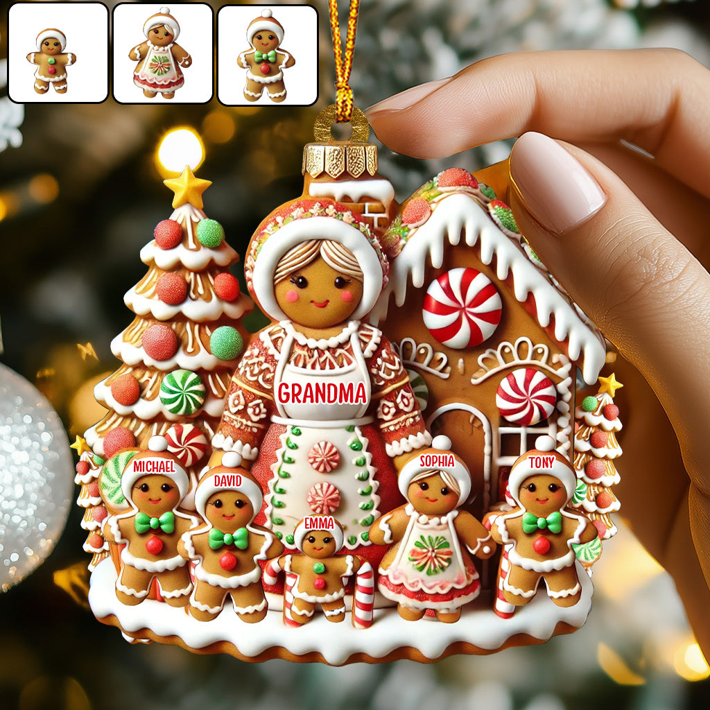 Grandma's Perfect Batch - Personalized Grandma Ornament