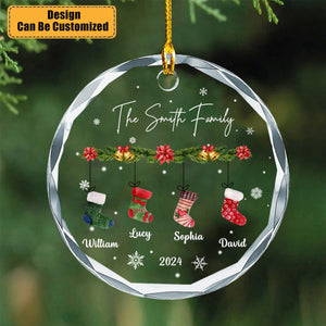 Personalized Christmas Stocking Ornaments Name Customization-Gifts For Family