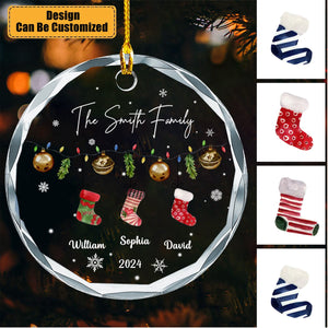 Personalized Christmas Stocking Ornaments Name Customization-Gifts For Family