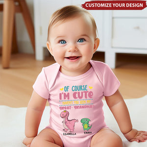 Haven’t You Seen My Great- Grandma - Personalized Baby Onesie, Baby Shower