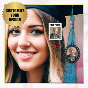 Custom Graduation Tassel Charm Memorial Graduation Charm