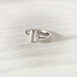 To My Bestie Thick And Thin Ring - Adjustable Ring