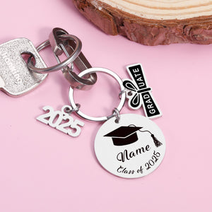 2025 Graduation Keychain - Personalised Specific Graduation Gifts