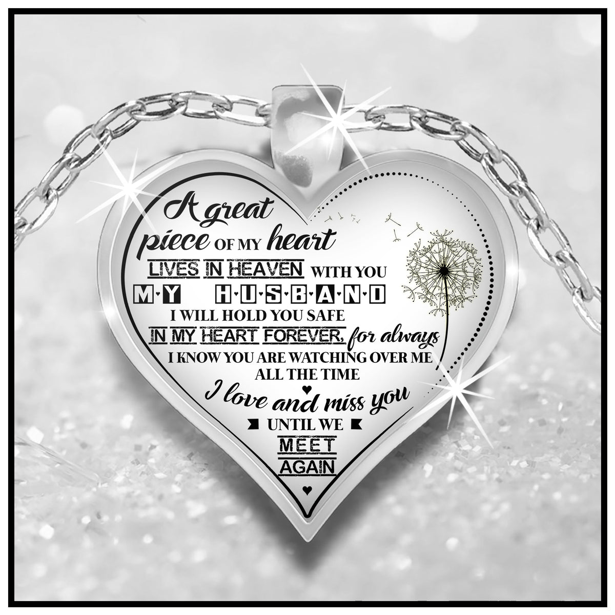 I will hold you safe in my heart - Necklace - HAPPARY