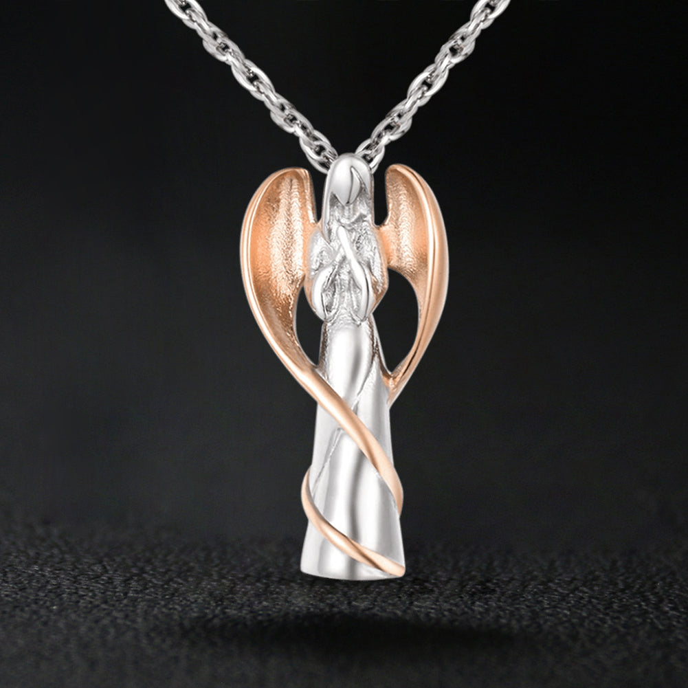 Angel lady clearance necklace