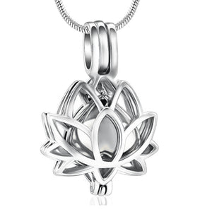 Lotus Flower Ashes Pendant Necklace