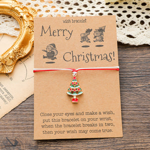 Merry Christmas Bracelet with Wish Cards