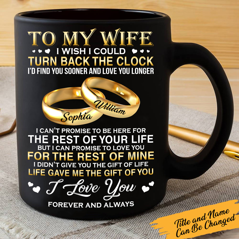 Personalized To My Wife Husband Couple Gift Coffee Mug - HAPPARY