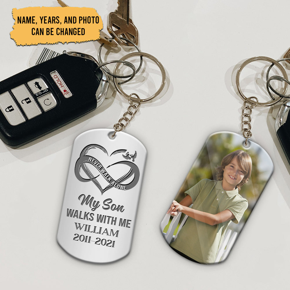 Personalized Engraved Keychain