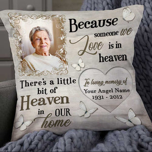 Personalized Memo Heaven In Home Pillow Case