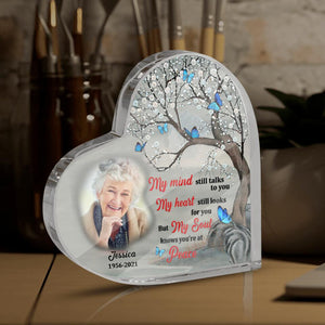 My Mind Still Talks To You Personalized Plaque