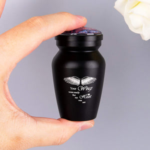 Personalized Photo Cremation Mini Keepsake Urn