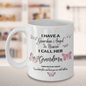 Butterfly Mug In Loving Memory Remembrance Gifts