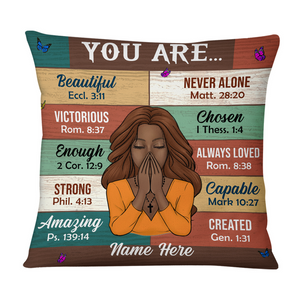 You Are Beautiful -  Personalized Pillowcase