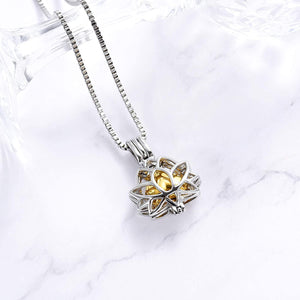 Lotus Flower Ashes Pendant Necklace