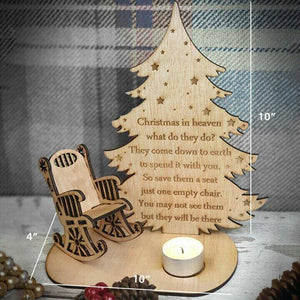 Christmas Remembrance Candle Ornament To Remember Loved Ones