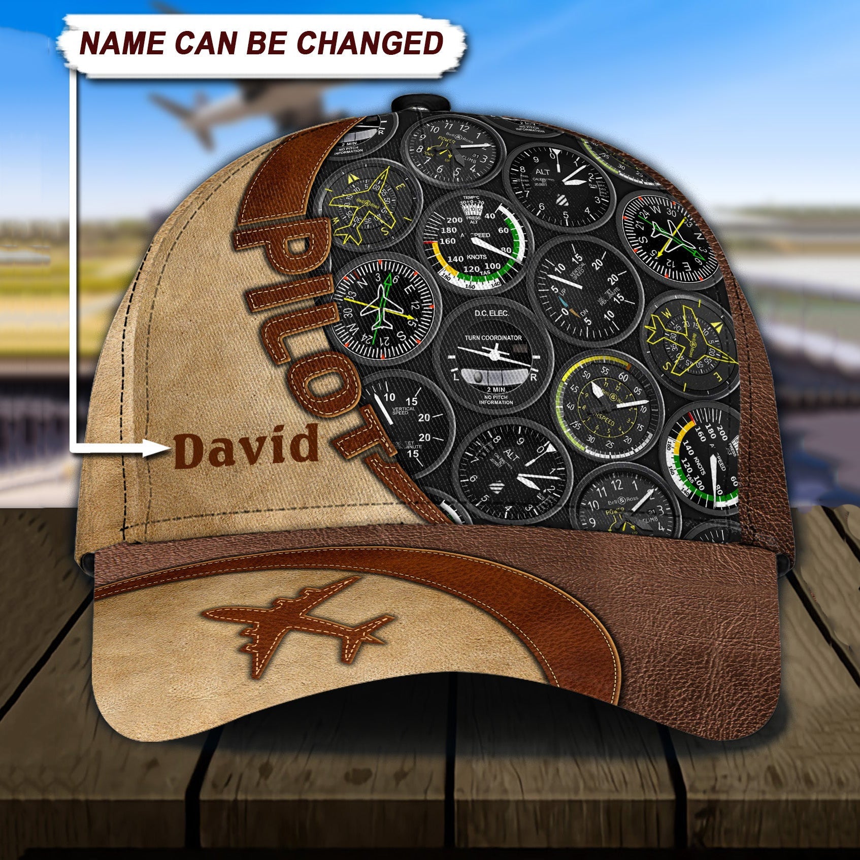 Personalized Pilot Classic Cap