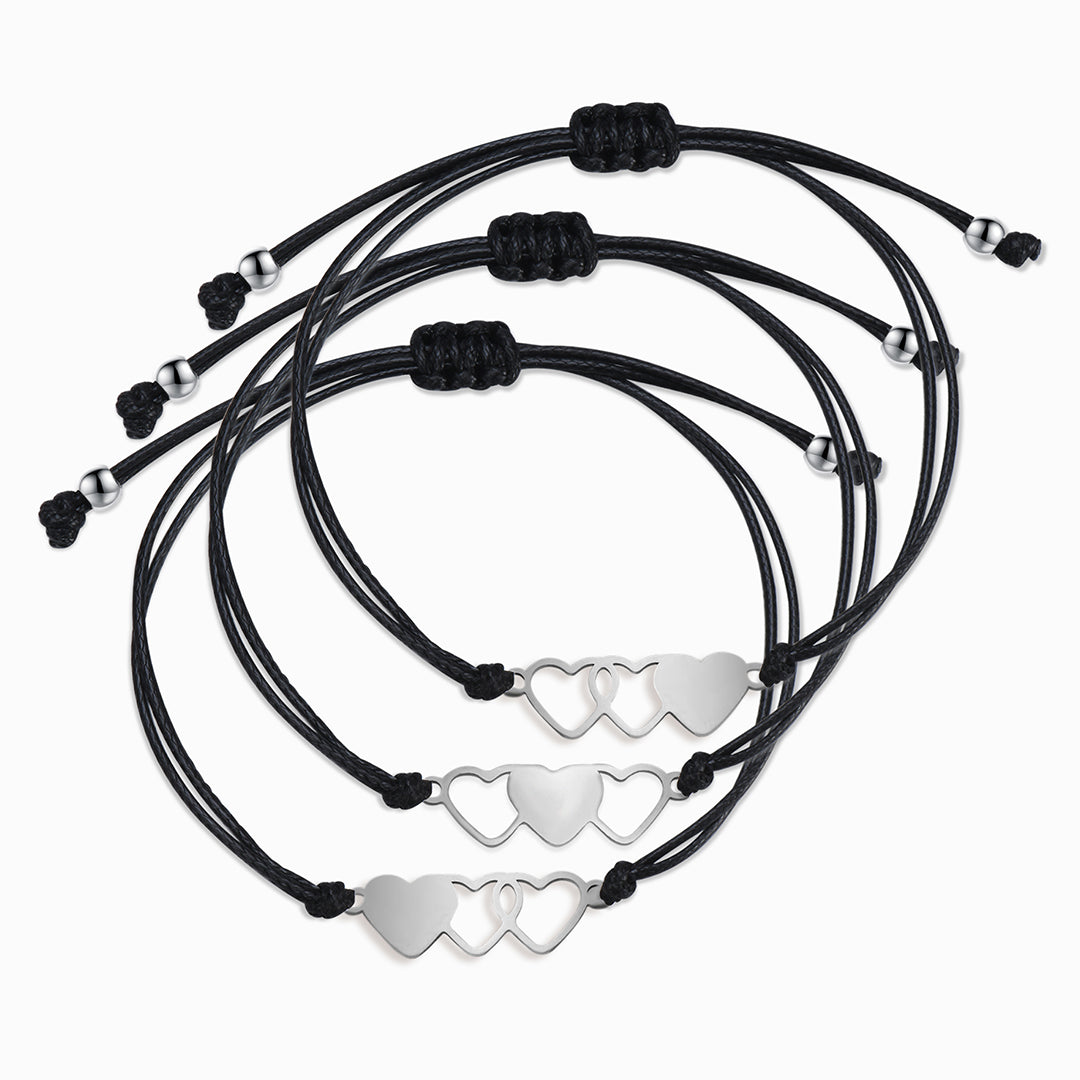 Amazon.com: Long tiantian 3/4/5 Pcs Best Friend Bracelets Knot Infinity Bff Bracelets  Sister Bracelets Friendship Jewelry for Teen Girls, rope, other: Clothing,  Shoes & Jewelry