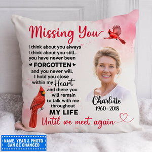 Until We Meet Again Personalized Pillowcase